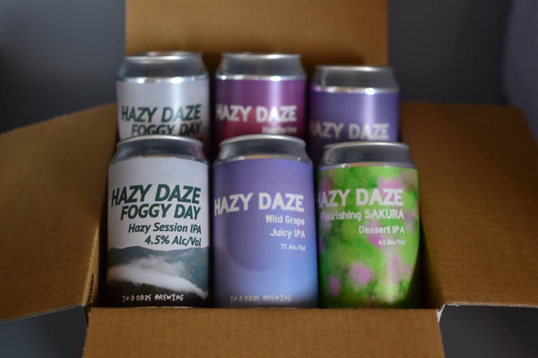 HAZY DAZE 6 pack – In a daze Brewing