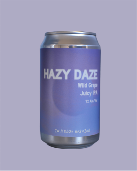 HAZY DAZE WILD GRAPE – In a daze Brewing